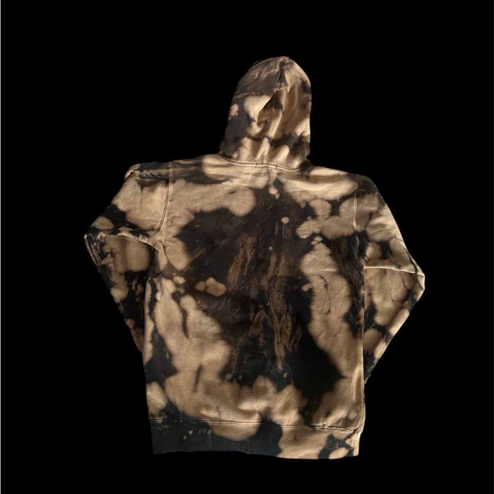 Obey Tan and Black Tie-Dye Hoodie - Picture 2 of 2